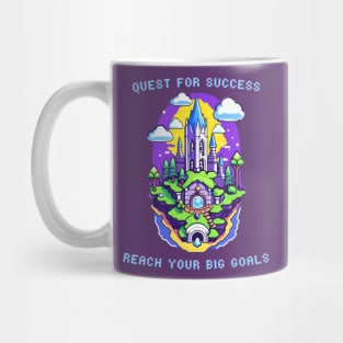 Quest For Success. Reach Your Big Goals Mug